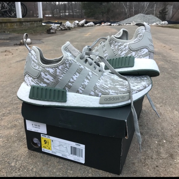 Adidas NMD_R1 'Sesame' (Men's Sz. 9.5) - Picture 1 of 6